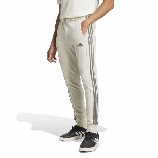 Adidas Essentials French Terry Tapered Cuff 3- Stripes Joggers Алуминия Атлетика