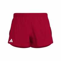 Adidas Мъжки Шорти Adizero Essentials Running Split Shorts Mens Отбор Сила Червено Атлетика