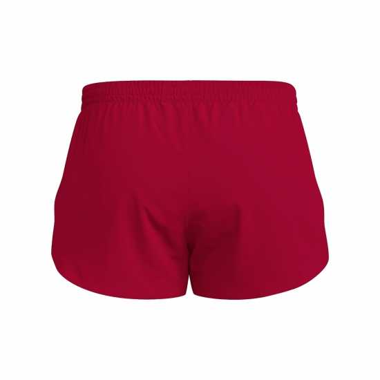 Adidas Мъжки Шорти Adizero Essentials Running Split Shorts Mens Отбор Сила Червено Атлетика