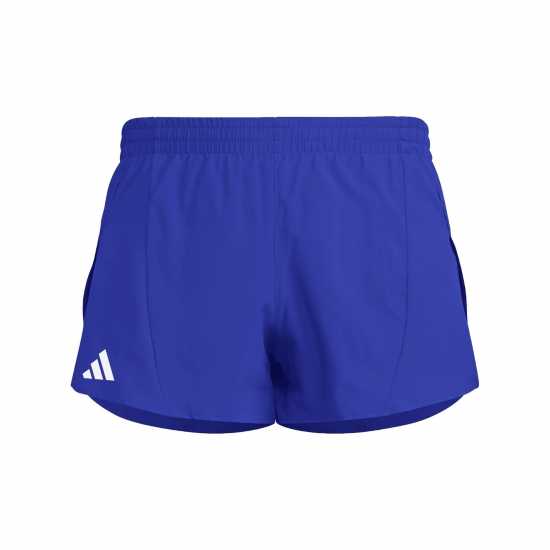 Adidas Мъжки Шорти Adizero Essentials Running Split Shorts Mens Отбор Кралско Синьо Атлетика