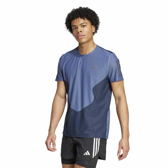 Adidas Мъжко Горнище За Бягане Otr B Cb Tee Running Top Mens  Атлетика