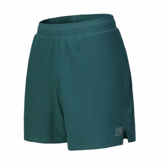 Мъжки Шорти Karrimor Run 5In Shorts Mens Синьо-зелено Атлетика