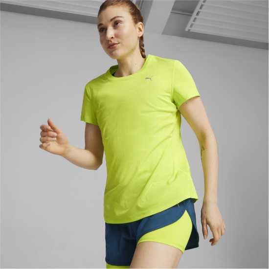 Puma Favorites Velocity Tee W Лайм Прах Атлетика