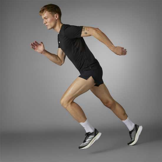 Adidas Adizero Essentials Running Shorts Черно Атлетика