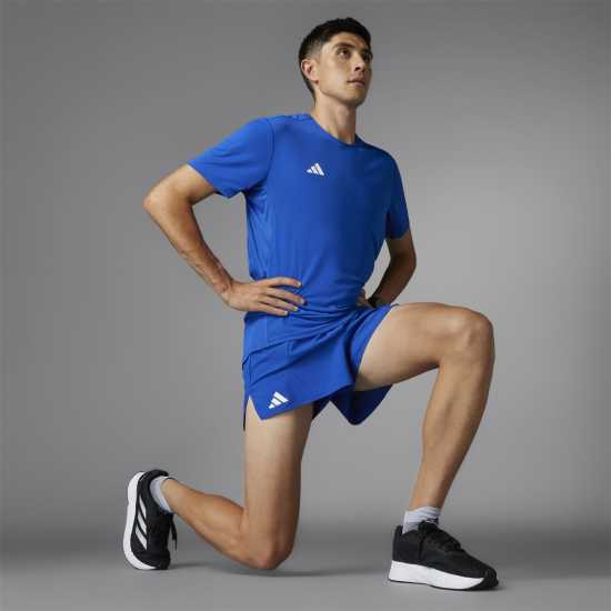 Adidas Adizero Essentials Running Shorts Кралско синьо Мъжки къси панталони