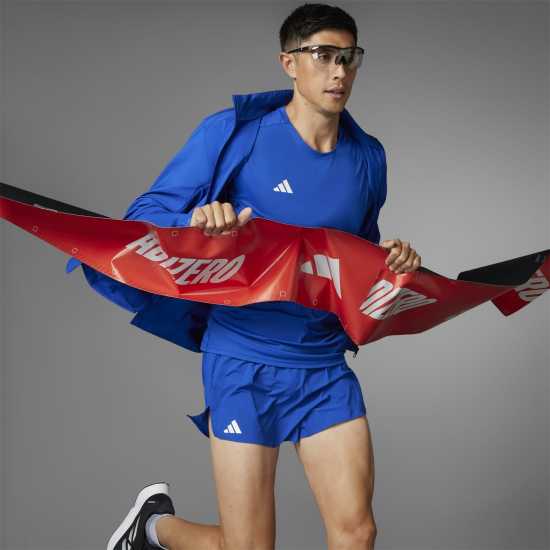 Adidas Adizero Essentials Running Shorts Кралско синьо Мъжки къси панталони