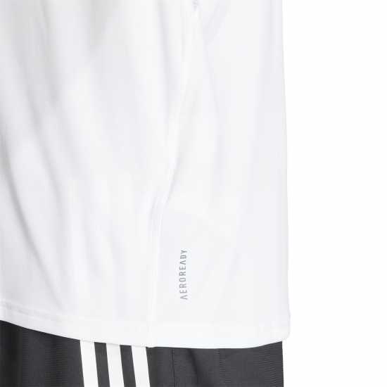 Adidas Мъжка Риза Adizero Essentials Running T-Shirt Mens Бяло Атлетика