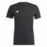 Adidas Мъжка Риза Adizero Essentials Running T-Shirt Mens Черно Мъжки ризи