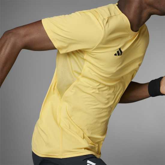 Adidas Мъжка Риза Adizero Essentials Running T-Shirt Mens Полуискра Атлетика