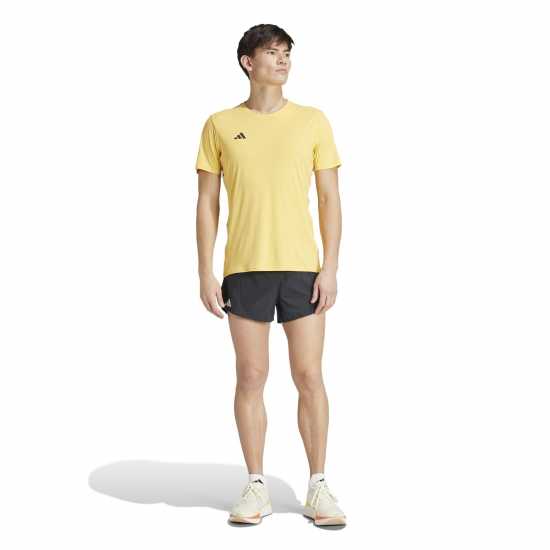 Adidas Мъжка Риза Adizero Essentials Running T-Shirt Mens Полуискра Атлетика