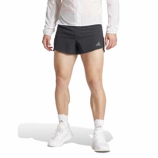 Adidas Adizero Running Gel Short Mens Черно Атлетика