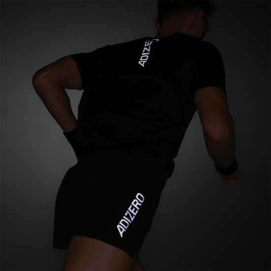 Adidas Adizero Running Gel Short Mens Черно Атлетика