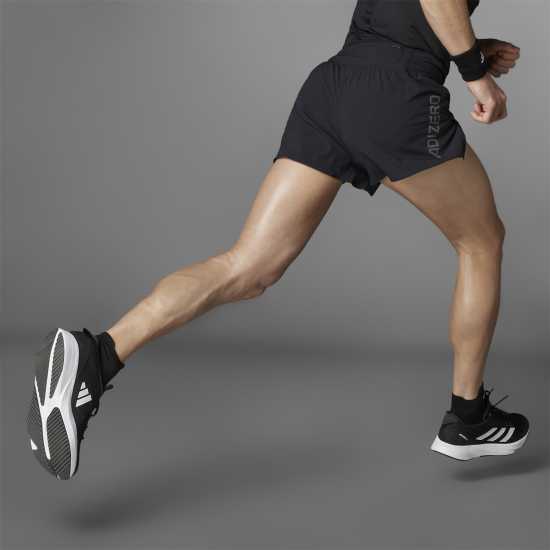 Adidas Adizero Running Gel Short Mens Черно Атлетика