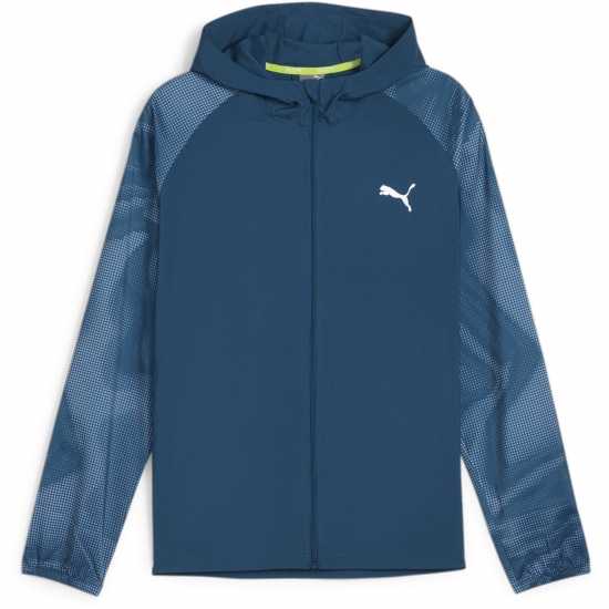 Puma Тъкано Горнище Run Favorite Aop Woven Jacket M Океанска тропика Атлетика