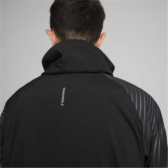 Puma Тъкано Горнище Run Favorite Aop Woven Jacket M Черно/AOP Атлетика