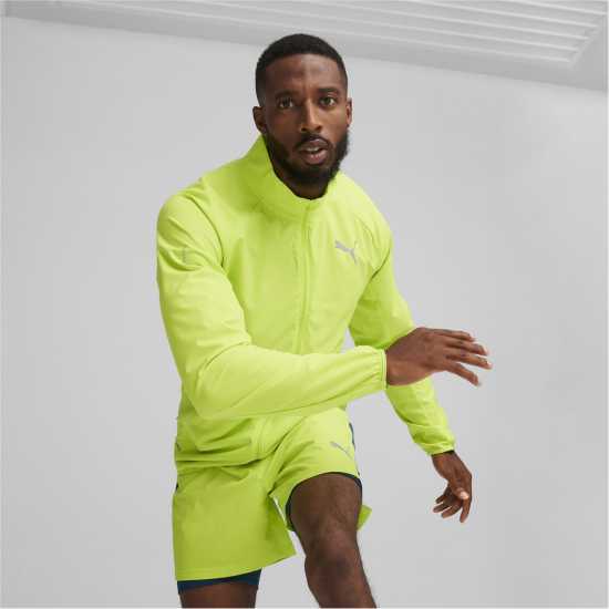 Puma Run Elite Ultraweave Jacket M Лайм Прах Атлетика