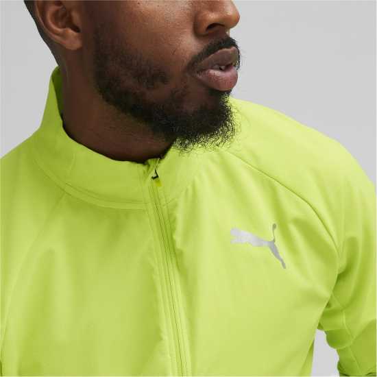 Puma Run Elite Ultraweave Jacket M Лайм Прах Атлетика