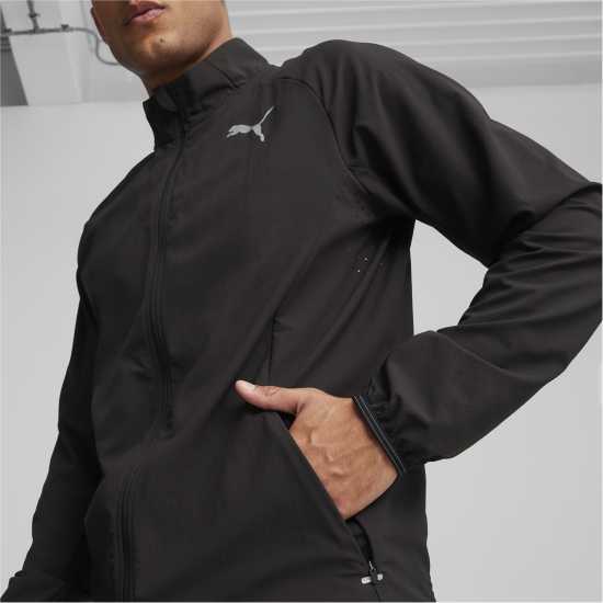 Puma Run Elite Ultraweave Jacket M Черно Пума Атлетика