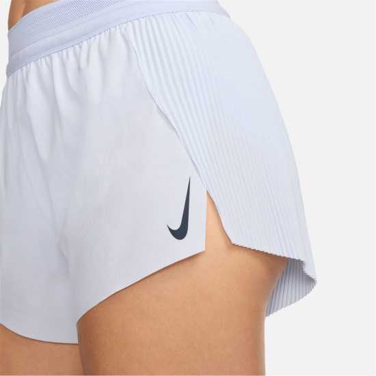 Nike AeroSwift Women's Dri-FIT ADV Mid-Rise 3 Running Shorts Футболен сив Дамски клинове за фитнес