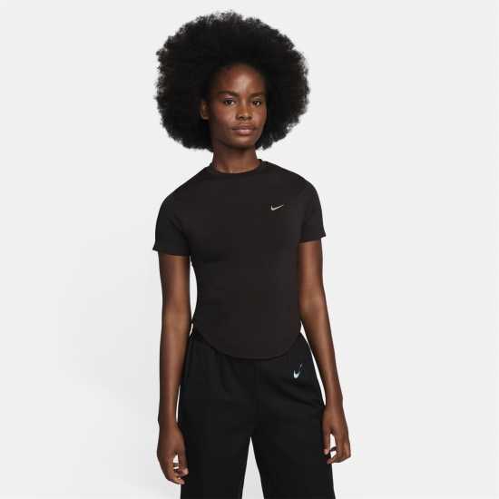 Nike Running Division Women's Dri-FIT ADV Short-Sleeve Running Top Earth/Black Атлетика