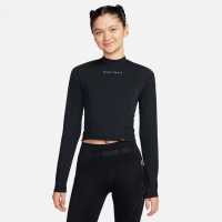 Nike Trail Women's Dri-FIT Long-Sleeve Running Top Черно Атлетика