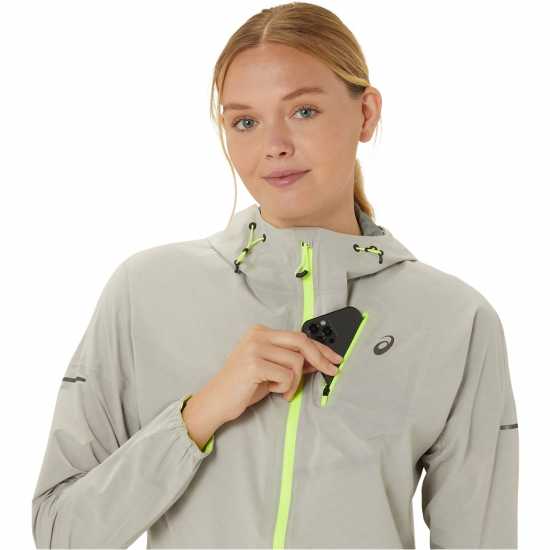 Asics Непромокаемо Яке Waterproof Jacket Овесена Дамски грейки