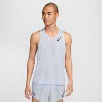 Nike AeroSwift Men's Dri-FIT ADV Running Singlet Футболен сив Атлетика