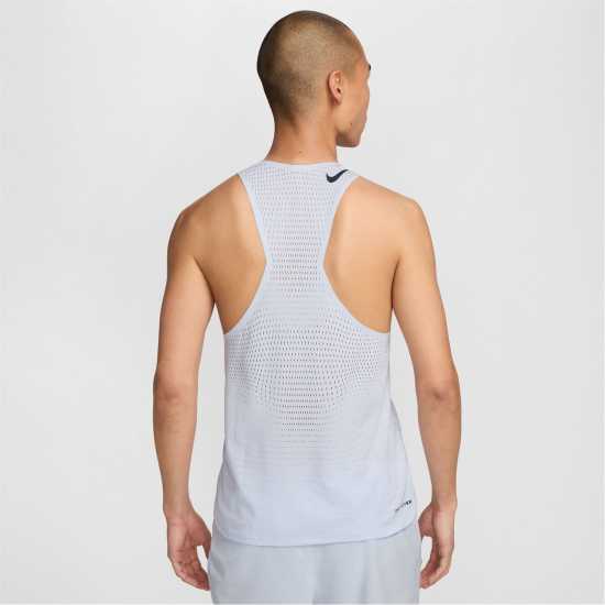 Nike AeroSwift Men's Dri-FIT ADV Running Singlet Футболен сив Атлетика