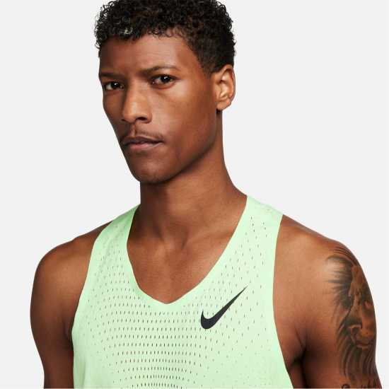 Nike AeroSwift Men's Dri-FIT ADV Running Singlet Парно зелено Атлетика