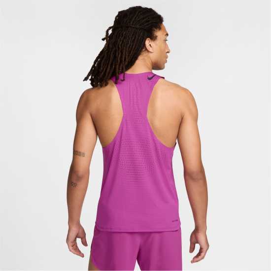 Nike AeroSwift Men's Dri-FIT ADV Running Singlet Гореща фуксия Атлетика