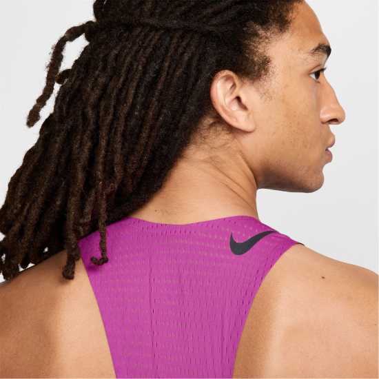 Nike AeroSwift Men's Dri-FIT ADV Running Singlet Гореща фуксия Атлетика