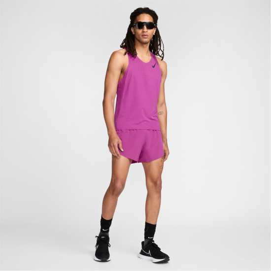 Nike AeroSwift Men's Dri-FIT ADV Running Singlet Гореща фуксия Атлетика