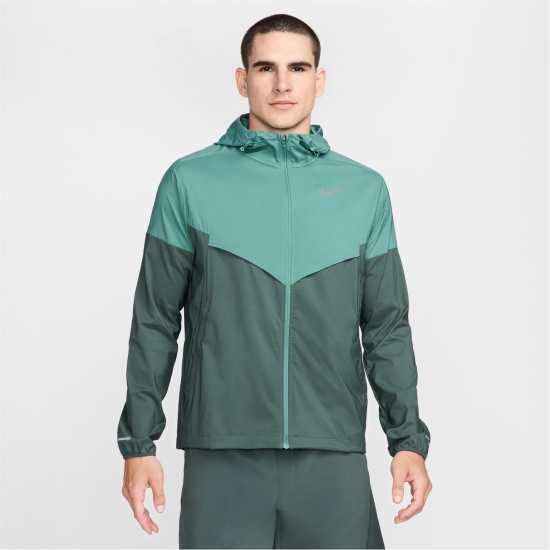 Nike Windrunner Men's Repel Running Jacket Бикоастално зелено Атлетика