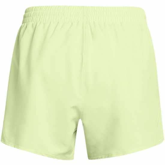 Under Armour Fly By 3'' Shorts Ретро Зелено Дамски клинове за фитнес