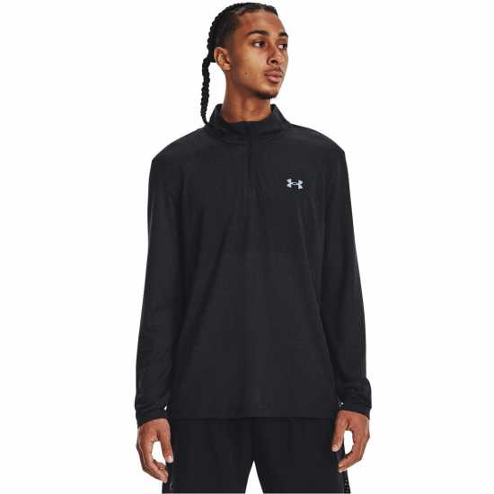 Under Armour Мъжко Горнище За Бягане Armour Ua Seamless Stride Quarter Zip Running Top Mens  Мъжко облекло за едри хора