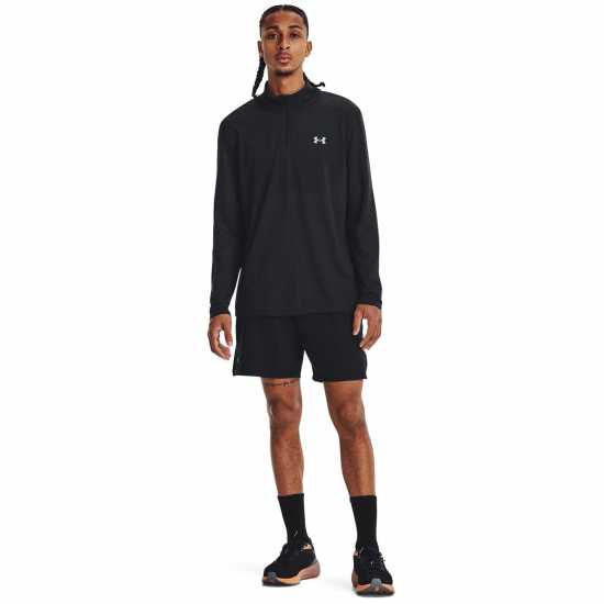 Under Armour Мъжко Горнище За Бягане Armour Ua Seamless Stride Quarter Zip Running Top Mens  Мъжко облекло за едри хора