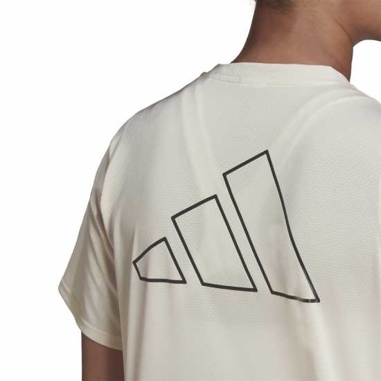 Adidas Run Icons Running Tee Womens Top  Атлетика