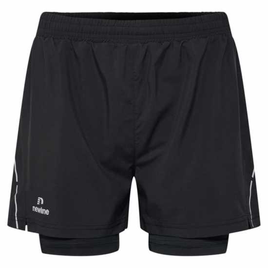 Newline 2In1 Shorts Ld34 Черно Атлетика