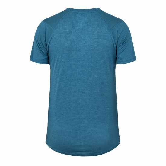 New Balance Athletic Short Sleeve Running T-Shirt Синьо Атлетика