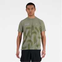 Мъжка Риза New Balance London Edition Printed Athletics Run T-Shirt Mens  Атлетика