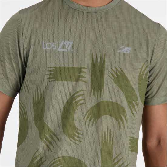 Мъжка Риза New Balance London Edition Printed Athletics Run T-Shirt Mens  Атлетика