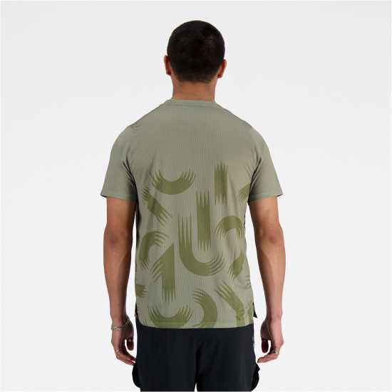 Мъжка Риза New Balance London Edition Printed Athletics Run T-Shirt Mens  Атлетика