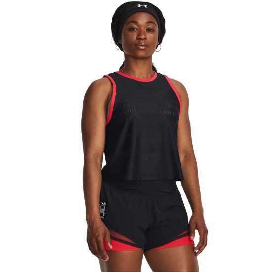 Under Armour Run Anywhere Tank Ld99 Черно Атлетика