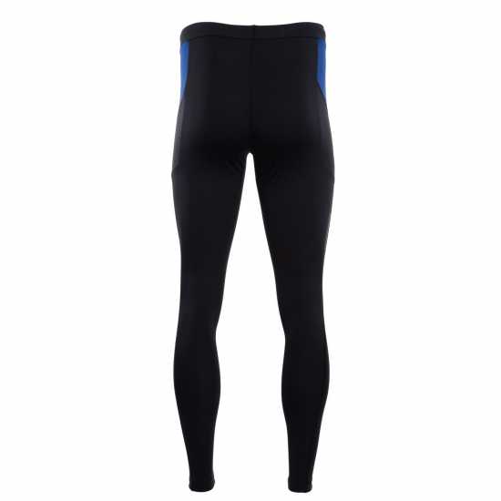 Мъжки Клин Karrimor Run Tights Mens Черно/Синьо Атлетика