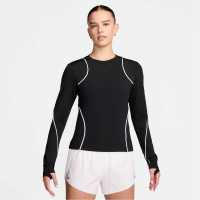 Nike Run Division Long Sleeve T-Shirt Черно/сребро Атлетика