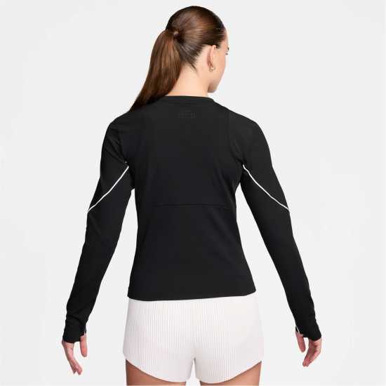 Nike Run Division Long Sleeve T-Shirt Черно/сребро Атлетика