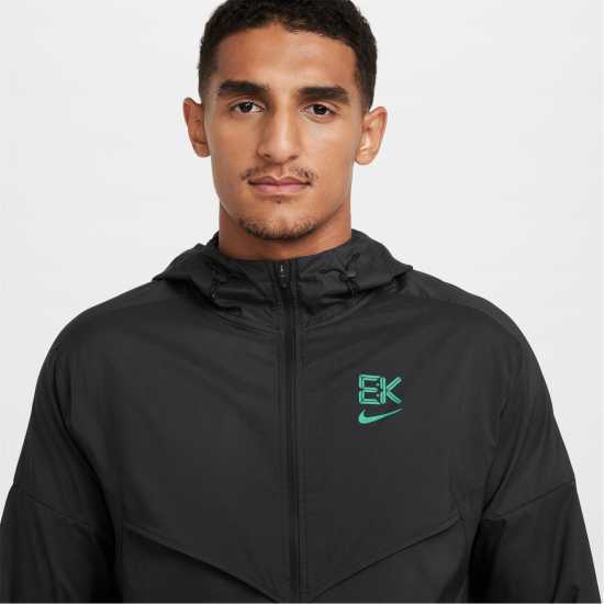 Nike Df Kipchoge Jkt Sn52 Черно/Зелено Атлетика