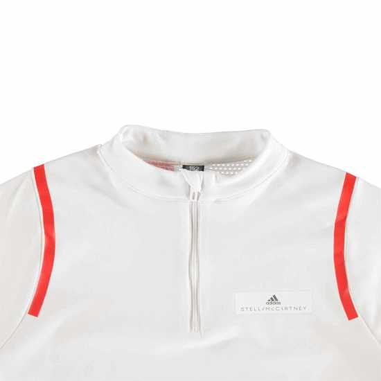 Adidas Stella Mccartney Short Sleeve Zip Top Juniors  Детски тениски и фланелки