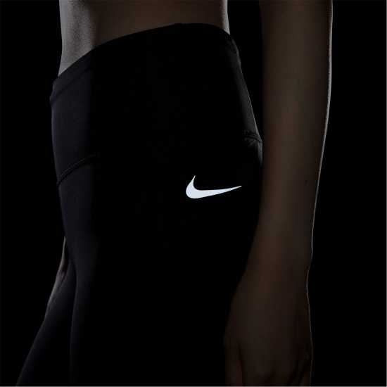 Nike Epic Fast Women's Running Tights Black/Silver Дамски клинове за фитнес