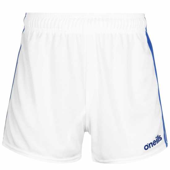 Oneills Mourne Shorts Senior Бяло/Кралско Мъжки къси панталони